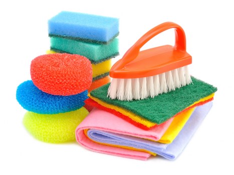 Local transfer station handling recyclable materials from carpet cleaning operations
